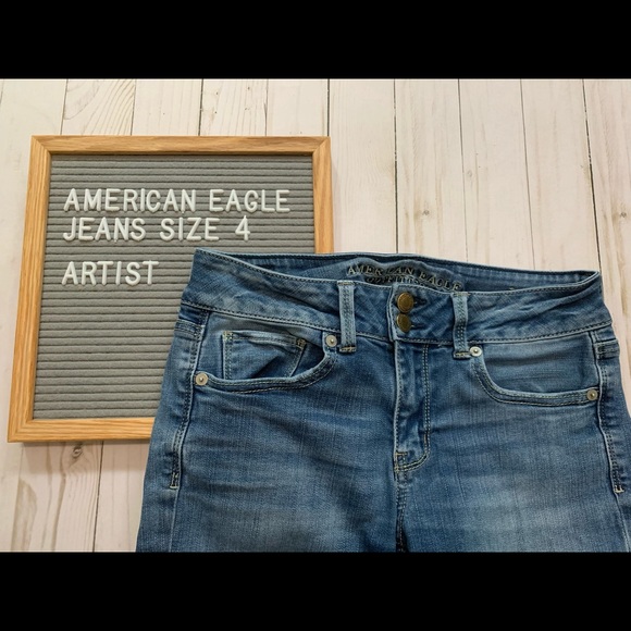 American eagle capris size 4 super stretch - Picture 8 of 11